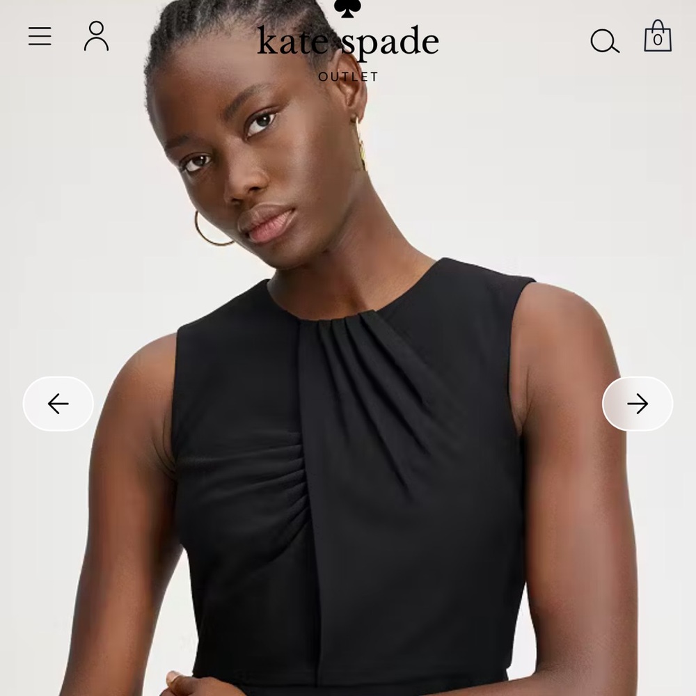 Kate Spade Flared Ponte Dress NWT size 14
